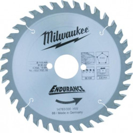   MILWAUKEE WCSB 165x30 мм, 36 зуб. (4932352133)