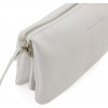 Grande Pelle Біла жіноча сумка-клатч із натуральної шкіри італійського виробництва  (59099) - зображення 8
