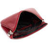 Grande Pelle Женский кожаный клатч красного цвета с плечевым ремешком  (13000) - зображення 10