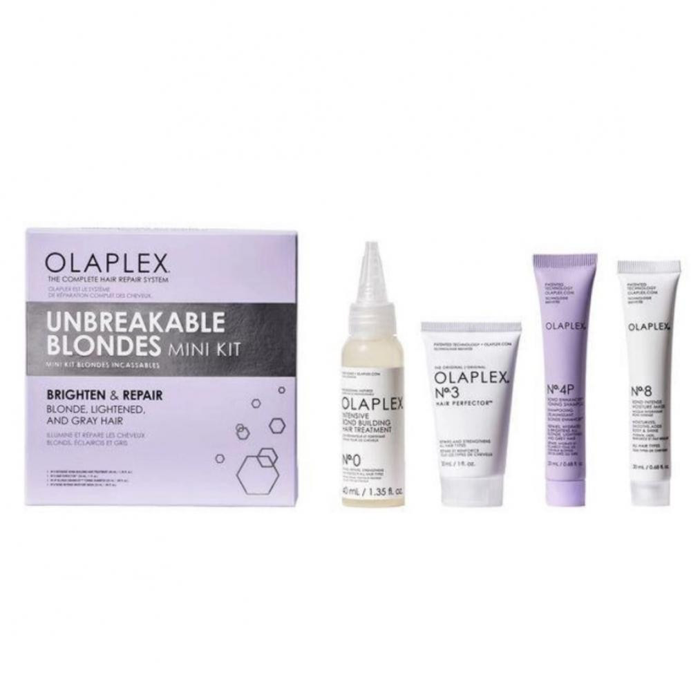 Olaplex Набір мініатюр для блонди  Unbreakable Blondes Mini Kit (850045076047) - зображення 1