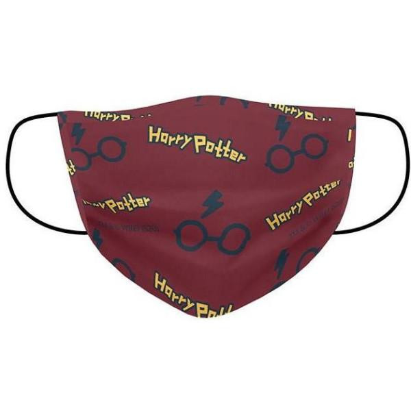Cerda Mascarilla Higienica Reusable - Harry Potter: Glases Logo (CERDA-2200007573) - зображення 1