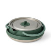 Sea to Summit Detour Stainless Steel Collapsible Kettle 1,6 L, Laurel Wreath Green (STS ACK026011-392001) - зображення 3