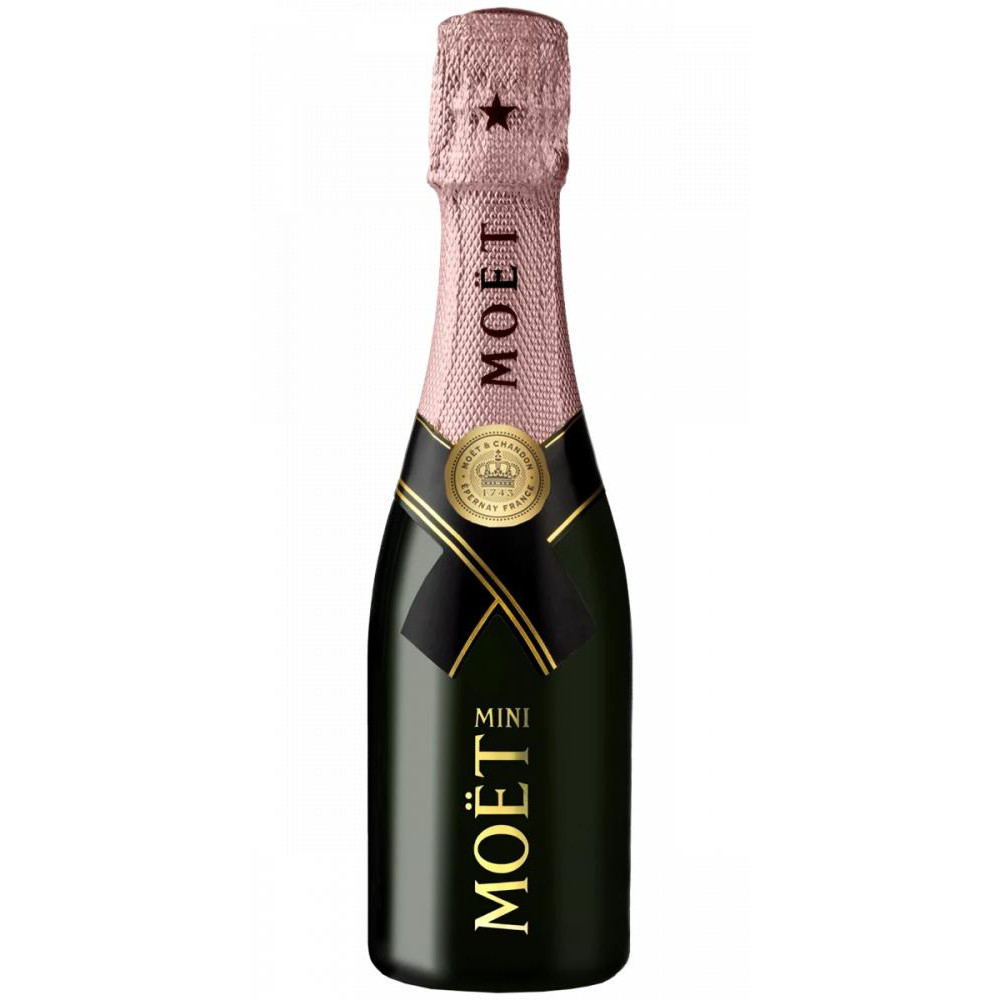 Moet & Chandon Шампанское  Brut Imperial розовое брют 0.2 л 12% (3185370612873) - зображення 1