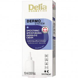 Delia Cosmetics Разглаживающий увлажняющий крем  Dermo System под глаза 15 мл (5901350470640)