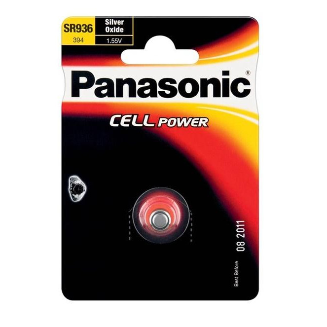 Panasonic SR936 bat(1.55B) Silver Oxide 1шт (SR-936EL/1B) - зображення 1