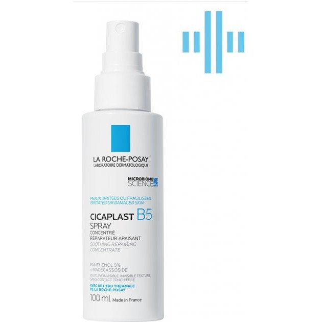 La Roche-Posay Спрей-концентрат  Cicaplast B5 успокаивающий восстановительный для раздраженной или поврежденной кож - зображення 1