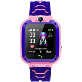 XO H100 GPS Kids Watch Pink