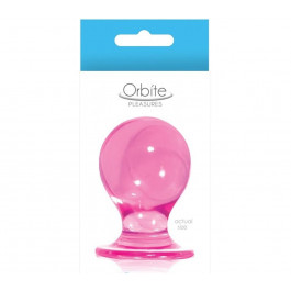   NS Novelties Большая анальная пробка Orbite Large Pink (280004)