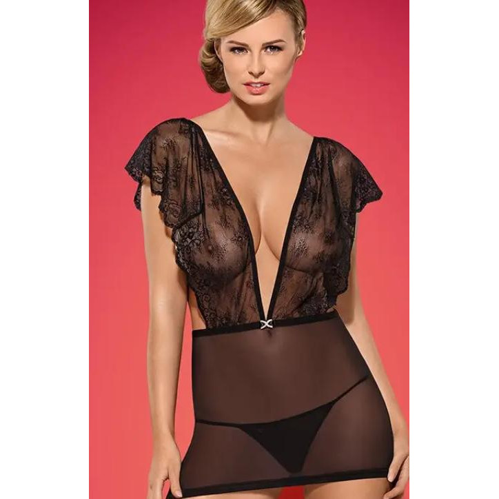 Obsessive Еротична сорочка  Merossa chemise (67368) - зображення 1