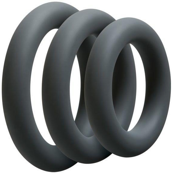 Doc Johnson OptiMALE 3 C-Ring Set Thick (SO4008) - зображення 1