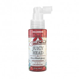   Doc Johnson GoodHead Juicy Head Dry Mouth Spray Strawberries And Champagne 59 мл (SO7748)