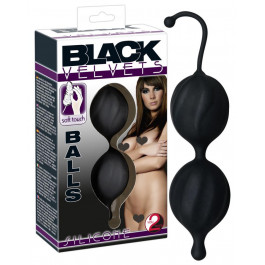   You2Toys Вагинальные шарики Black Velvet Silicone Balls для эффективных тренировок (521523)