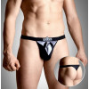 SoftLine SoftLine Мужские трусы Mens thongs 4490, black, S/L (5591449010) - зображення 3