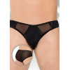 SoftLine SoftLine Чоловічі труси Thong 4466, Чорні XL (5591446614) - зображення 3