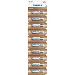Philips AA bat Alkaline 10шт (LR6AL10S/10)