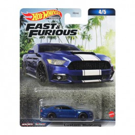 Hot Wheels Custom Mustang Fast & Furious HNW46/HNW51 Dark Blue