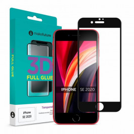 MAKE Захисне скло  3D Full Glue для iPhone SE 2020 (MGD-AISE20)