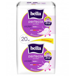 Bella Прокладки для критических дней  perfecta ultra violet, 10 + 10 шт. (5900516306045)