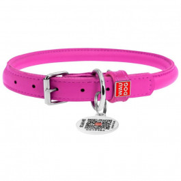 Collar Круглый ошейник Glamour для длинношерстных собак 8 мм 25-33 см Розовый (22417)