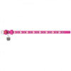 Collar Ошейник Glamour с узором Звездочка Светящийся 21-29 см 12 мм Розовый (35847) - зображення 2