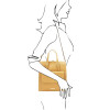 Tuscany Leather Рюкзак-сумка жіночий шкіряний жовтий  2211_1_137 - зображення 7