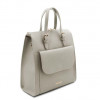 Tuscany Leather Рюкзак-сумка жіночий шкіряний світло-сірий  2211_1_76 - зображення 2