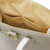 Tuscany Leather Рюкзак-сумка жіночий шкіряний світло-сірий  2211_1_76 - зображення 6