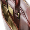 Tuscany Leather Портфель для ноутбука чоловічий шкіряний темно-коричневий  1241_1_5 - зображення 5