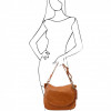 Tuscany Leather Сумка через плече жіноча шкіряна червона  Leather TL Bag 1110_1_4 - зображення 7