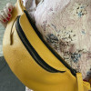 TARWA Жіноча сумка-бананка на пояс шкіряна жовта  36-160 - зображення 2