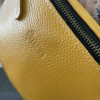 TARWA Жіноча сумка-бананка на пояс шкіряна жовта  36-160 - зображення 3