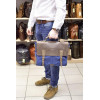 TARWA Мужская сумка-портфель кожа + парусина RK-3960-4lx от украинского бренда - зображення 9