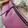 TARWA Жіноча сумка-бананка на пояс шкіряна рожева  36-150 - зображення 2