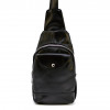 TARWA Чоловічий шкіряний рюкзак-слінг чорного кольору з однією лямкою  (21658) - зображення 2