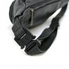 TARWA Практична сумка-бананка із натуральної фактурної шкіри чорного кольору  (21631) - зображення 4