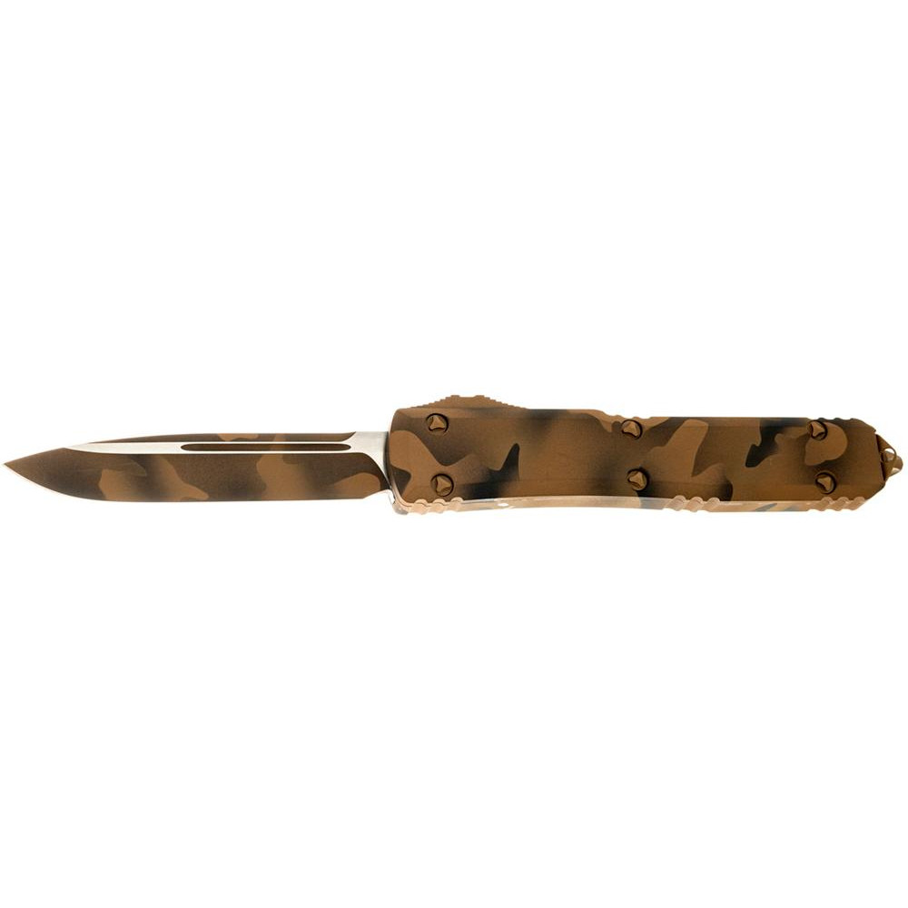 Microtech Ultratech Drop Point Coyote Camo Signature Serie (121-1CCS) - зображення 1