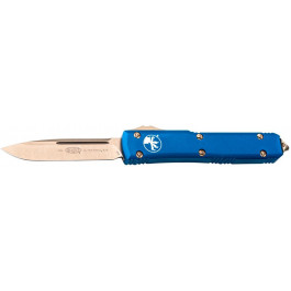   Microtech Ultratech Drop Point Bronze blue (121-13BL)