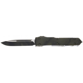   Microtech Ultratech Drop Point Olive Camo Signature Serie (121-1OCS)