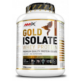 Amix Gold Whey Protein Isolate 2280 g /76 servings/ Chocolate
