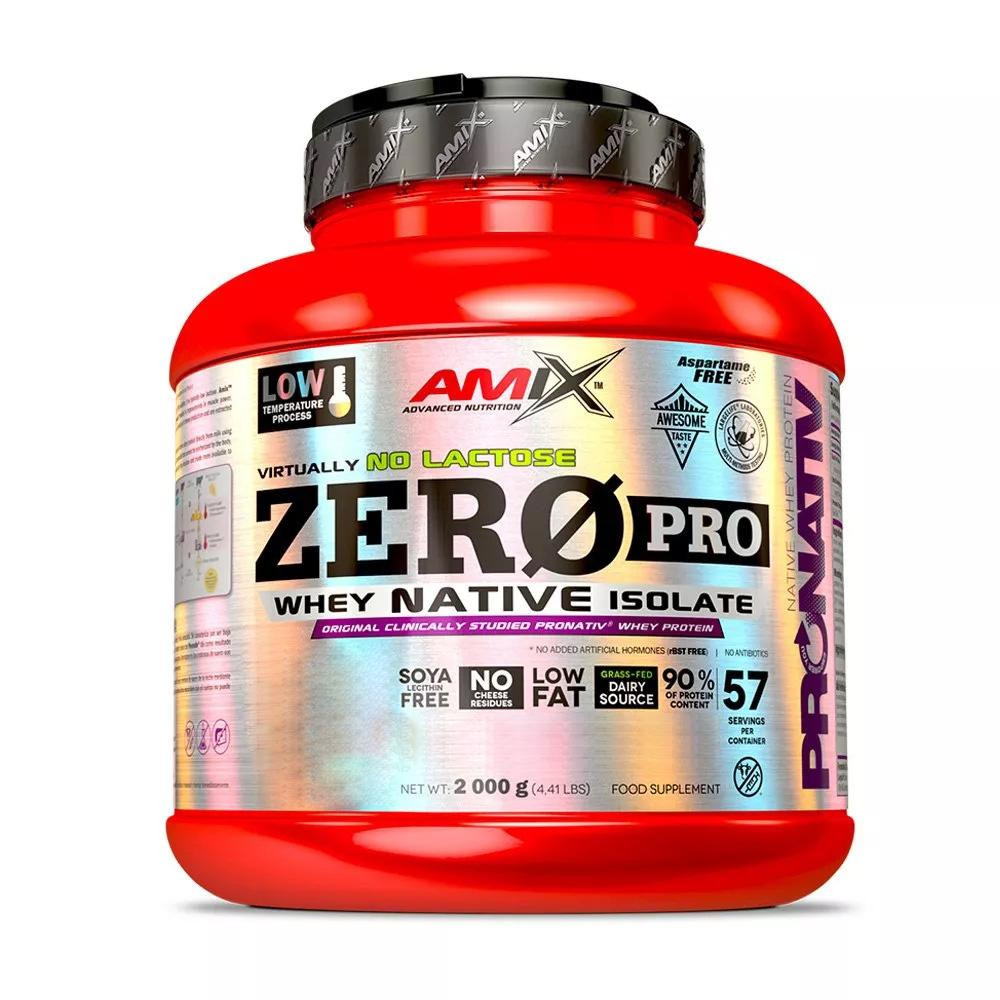 Amix ZeroPro Protein 2000 g /57 servings/ Double Dutch Chocolate - зображення 1