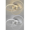 Esllse Керована світлодіодна люстра VITA 80W 3R-APP-500x130-WHITE/CLEAR-220-IP20 (10123) - зображення 3
