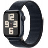 Apple Watch SE 2 GPS 40mm Midnight Aluminium Case with Midnight Sport Loop (MRE03) - зображення 1