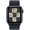 Apple Watch SE 2 GPS 40mm Midnight Aluminium Case with Midnight Sport Loop (MRE03) - зображення 2