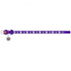 Collar Ошейник Glamour с узором Звездочка Светящийся 21-29 см 12 мм Фиолетовый (35849) - зображення 2