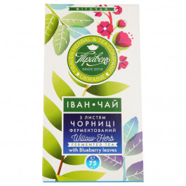 Травень Фіточай « «Іван-чай» ферментований з листям чорниці, 75 г (4820198940041)