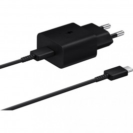 Samsung 15W PD Power Adapter (with Type-C cable) Black (EP-T1510XBE)
