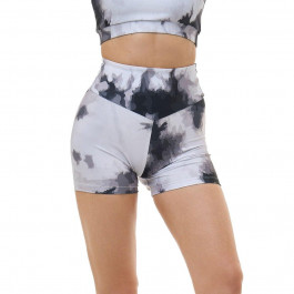 Military Gym Wear Жіночі шорти  - Tie Dye Graphite M