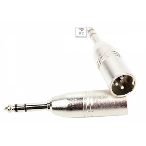 Quik Lok Переходник xlr male - jack male stereo G124K - зображення 1