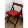 Прованс Подушка на стілець  Merry Christmas Холлофайбер Червона 40х40 см (4823093451520) - зображення 3