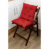 Прованс Подушка на стілець  Merry Christmas Холлофайбер Червона 40х40 см (4823093451520) - зображення 4